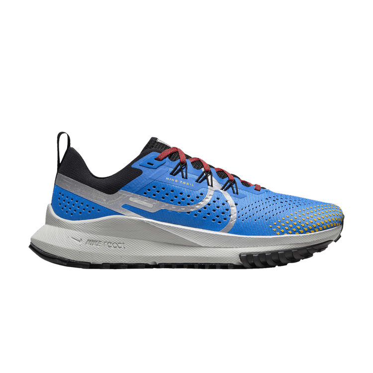 Nike React Pegasus Trail 4 'Light Photo Blue Metallic Silver'