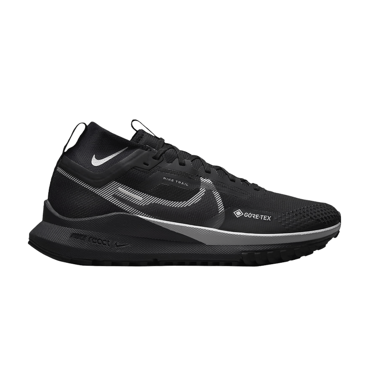 Nike React Pegasus Trail 4 GORE-TEX 'Black Reflect Silver'
