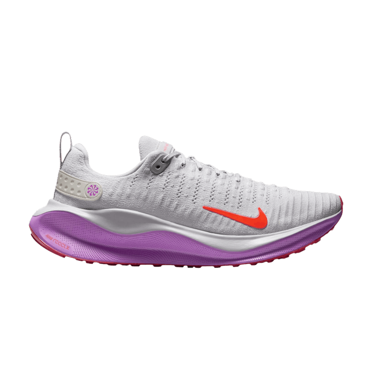 Nike React Infinity Run 4 'Vast Grey Hyper Violet Bright Crimson'