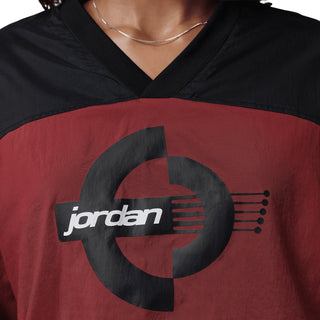 Jordan Brooklyn Woven Long Sleeve Graphic T-Shirt