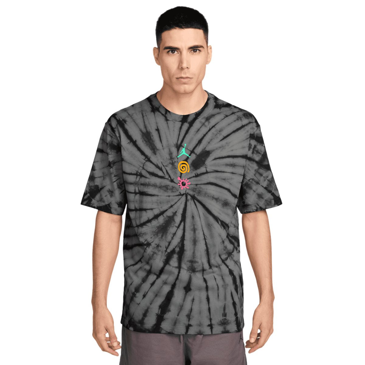 Jordan Brooklyn Tie Dye Festival Short Sleeve Crew