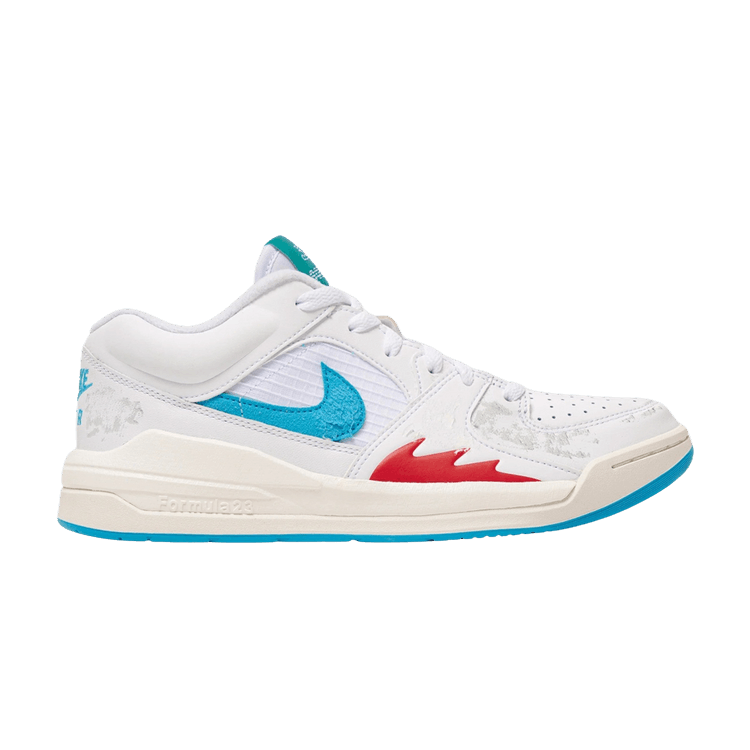 SoleFly x Formula 1 x Air Jordan Jordan Stadium 90 'Miami Grand Prix Pack - White Aqua'