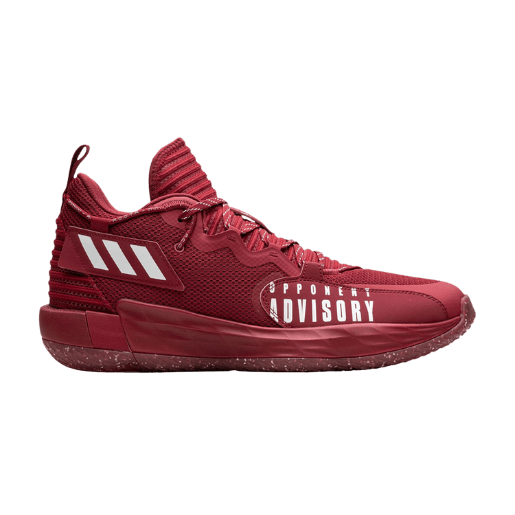 Adidas Dame 7 EXTPLY 'Opponent Advisory - Team College Burgundy'