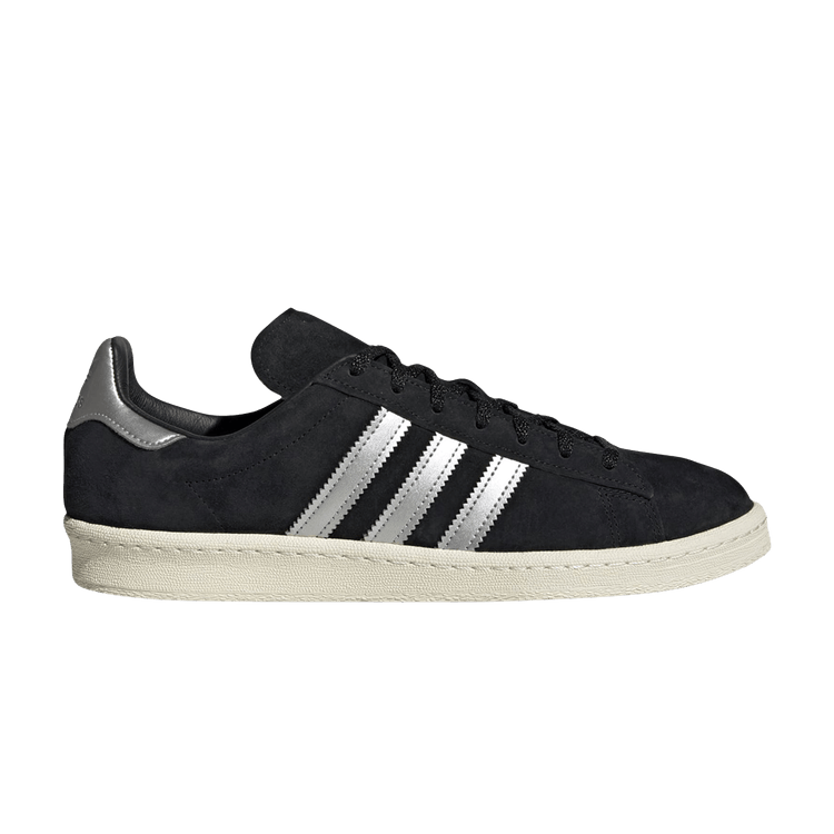 adidas Campus 'Black Metallic Silver'