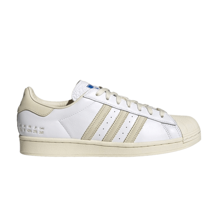 Adidas Superstar 'Size Tag - Cream White'
