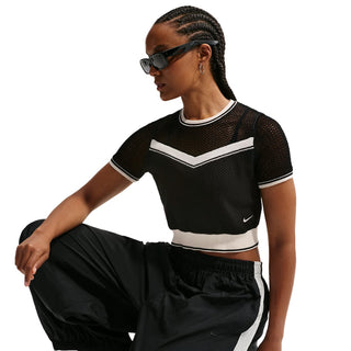 Nike NSW Chill Op Knit SS Crop Top