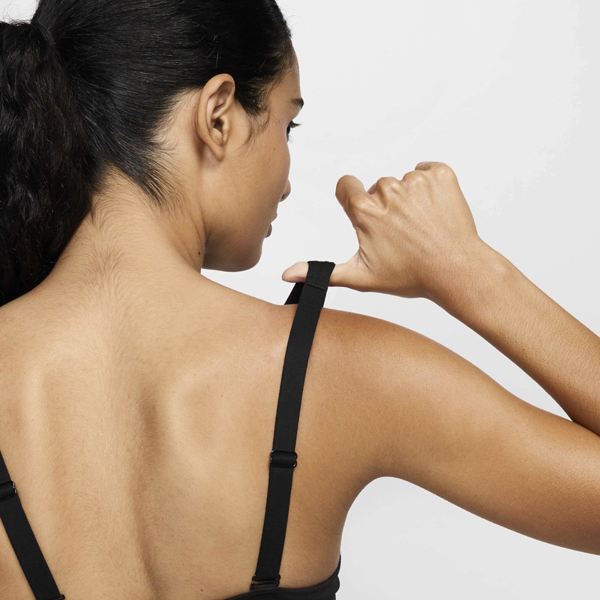 Nike Pro Indy Plunge Bra Bold