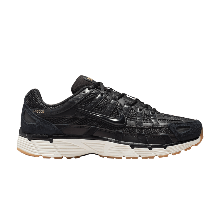 Nike P-6000 'Black Metallic Gold Grain Sail'