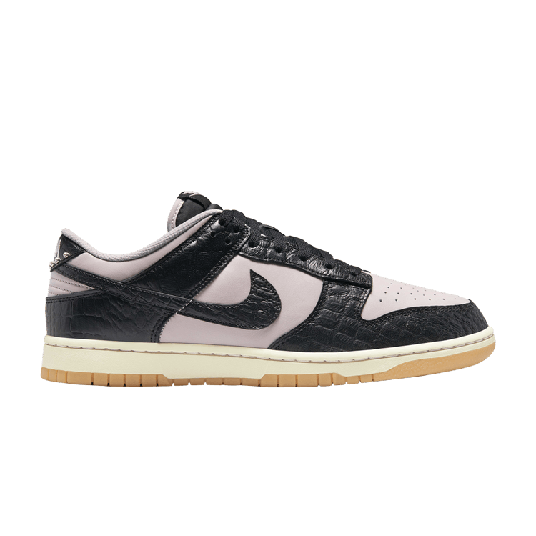 Nike Dunk Low 'Black Platinum Violet Croc'