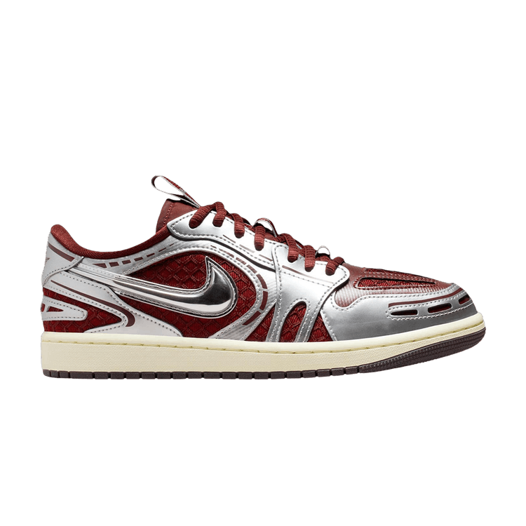 Air Jordan 1 Low Method of Make V3 'Dark Team Red Metallic Silver'