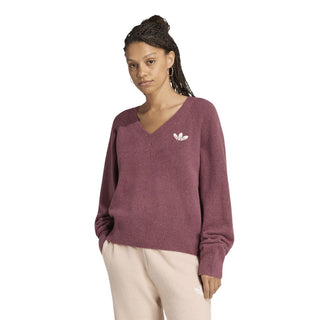 adidas Originals Essentials Knit V-Neck Sweatshirt