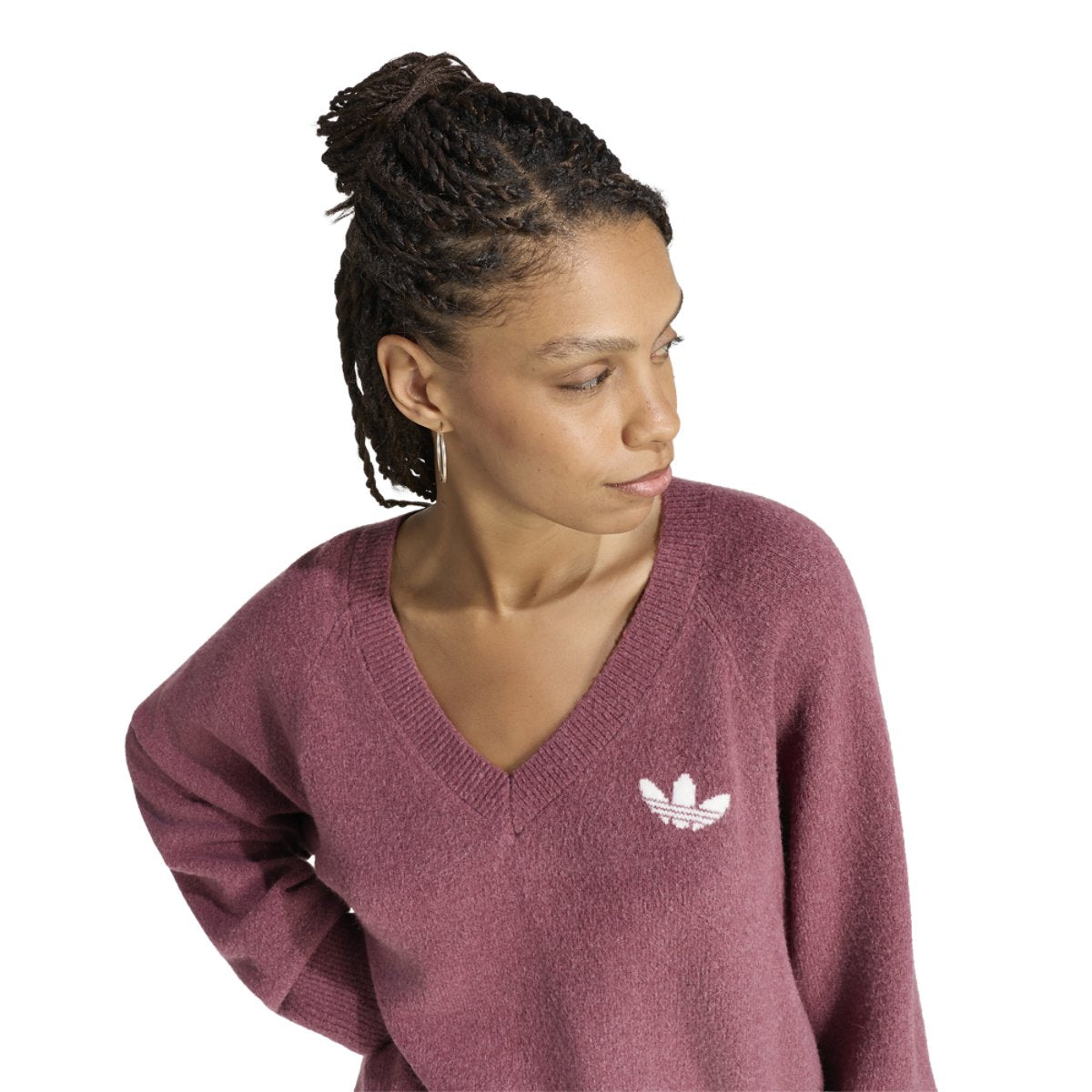 adidas Originals Essentials Knit V-Neck Sweatshirt