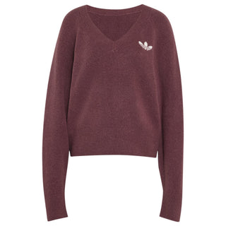 adidas Originals Essentials Knit V-Neck Sweatshirt