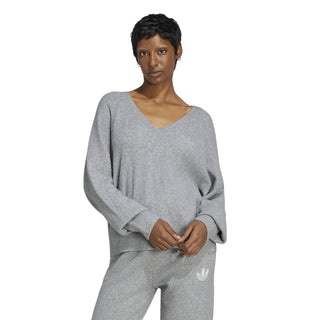 adidas Originals Essentials Knit V-Neck Sweatshirt