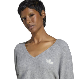 adidas Originals Essentials Knit V-Neck Sweatshirt