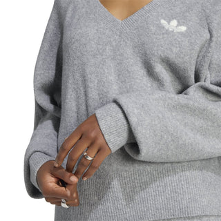 adidas Originals Essentials Knit V-Neck Sweatshirt