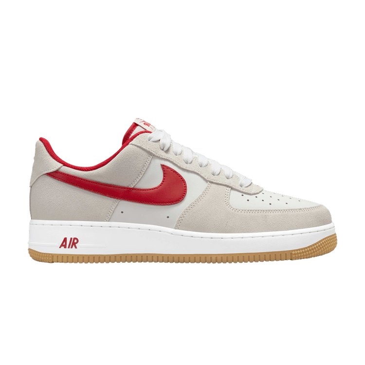 Nike Air Force 1 '07 LV8 'Photon Dust Varsity Red'
