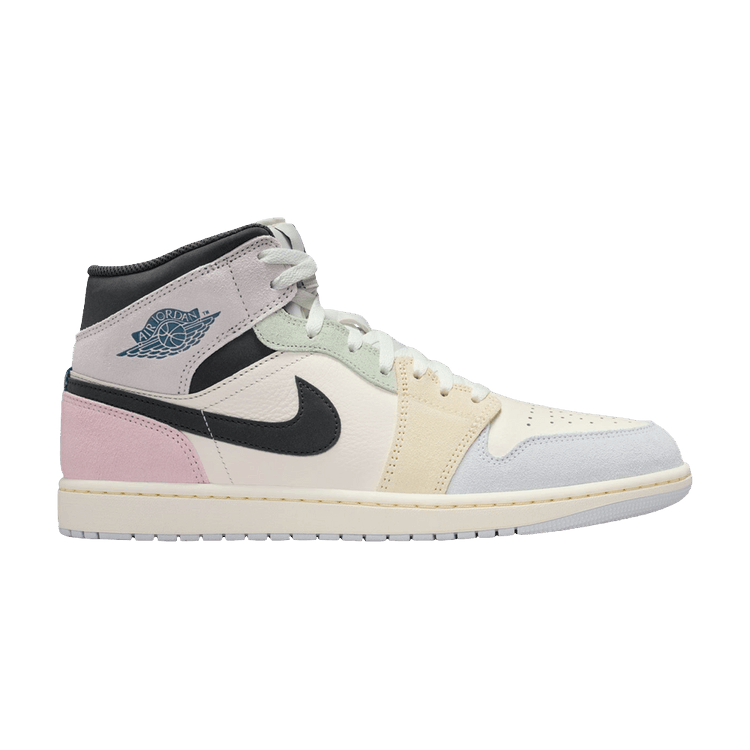 Air Jordan 1 Mid 'Sail Iced Jade'