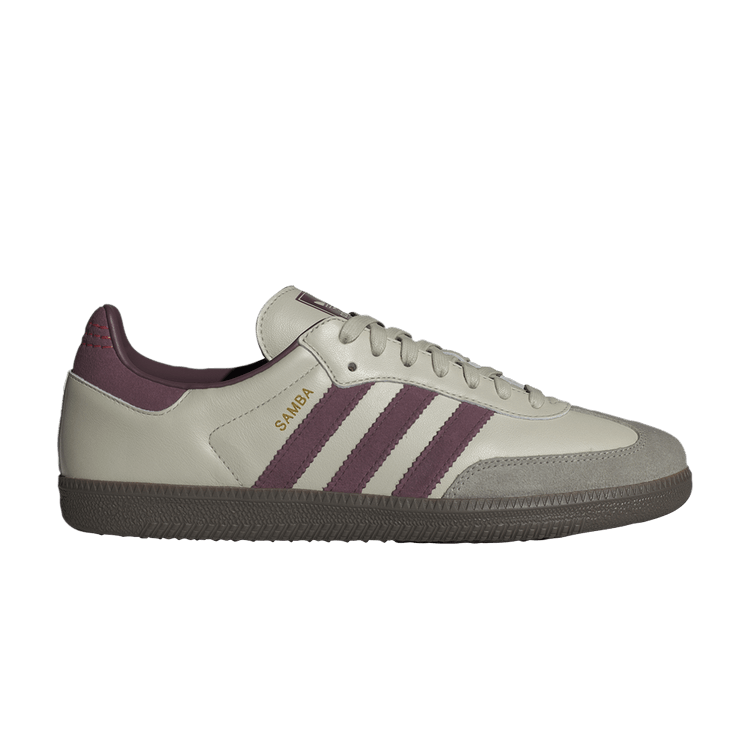 adidas Samba OG 'Putty Grey Maroon'