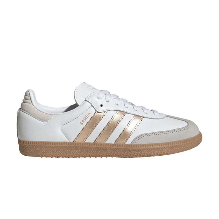 adidas Samba OG 'White Wonder Gold Grey'