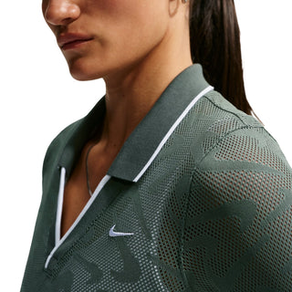 Nike Chll Knit LS Stitch Lace Top
