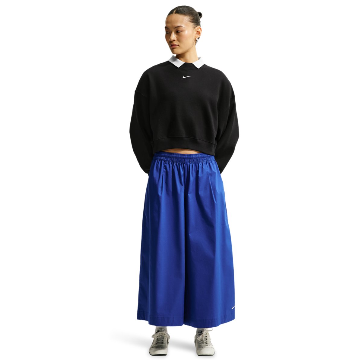 Nike Studio Fleece Mid-OS Crop Crew