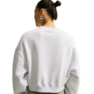 Nike Studio Fleece Mid-OS Crop Crew