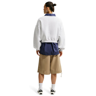 Nike Studio Fleece Mid-OS Crop Crew