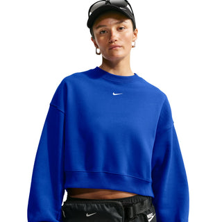 Nike Studio Fleece Mid-OS Crop Crew