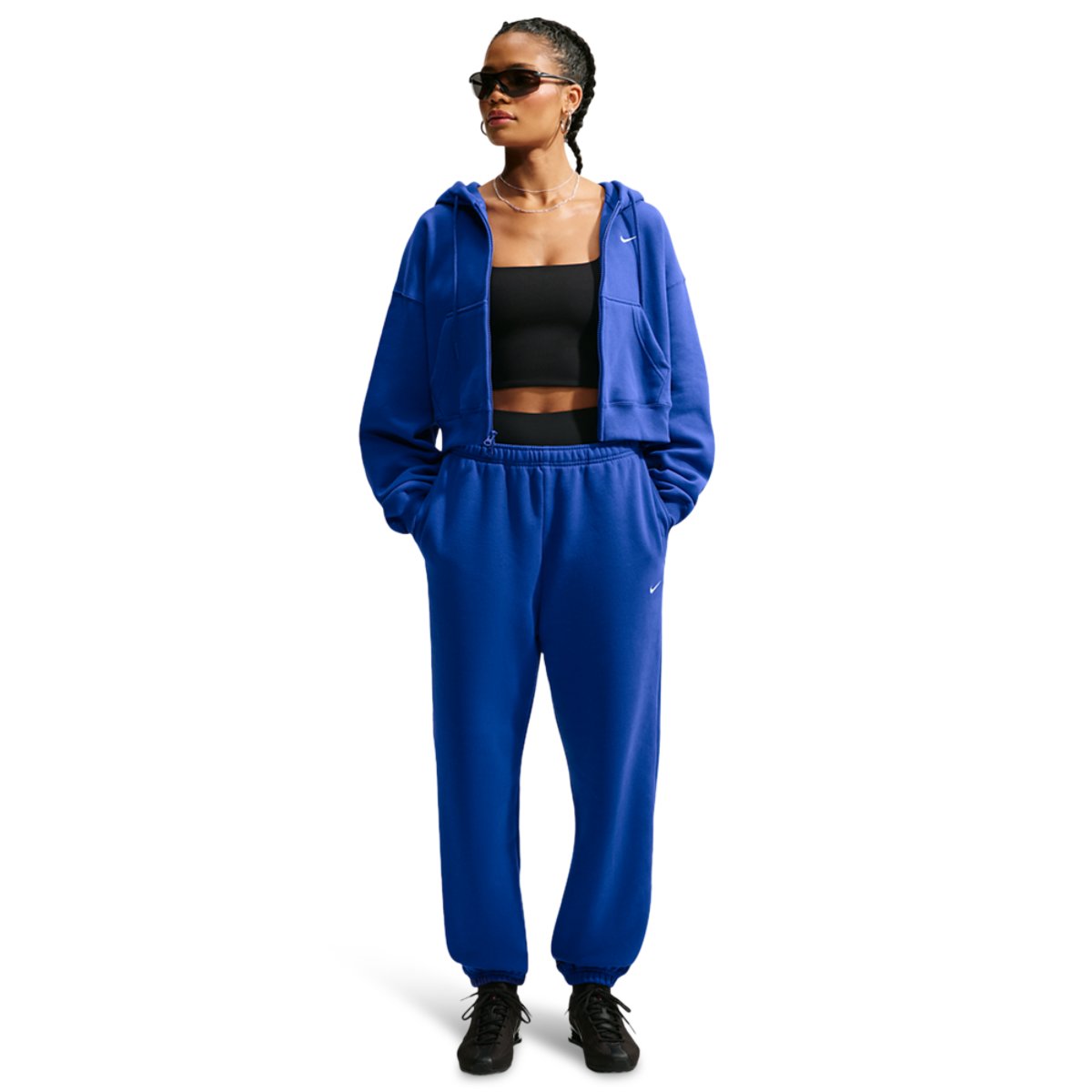 Nike Studio Fleece Mid-OS Crp FZ Hoodie