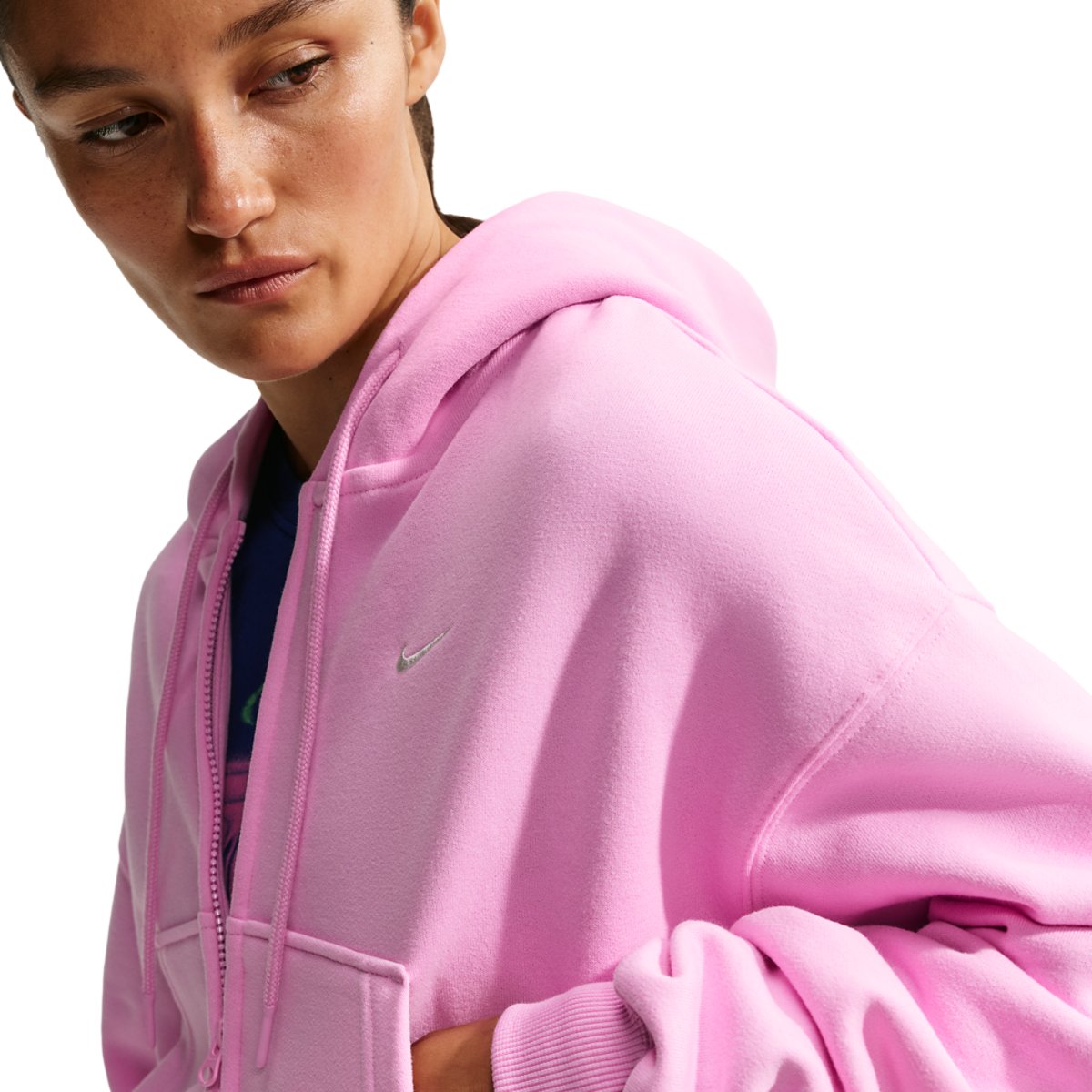 Nike Studio Fleece Mid-OS Crp FZ Hoodie