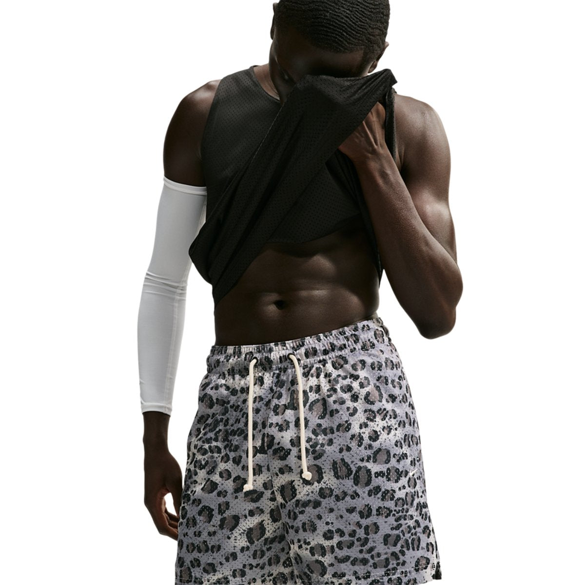 Nike Leopard Dri-FIT SI PRC Mesh 5 Inch Shorts