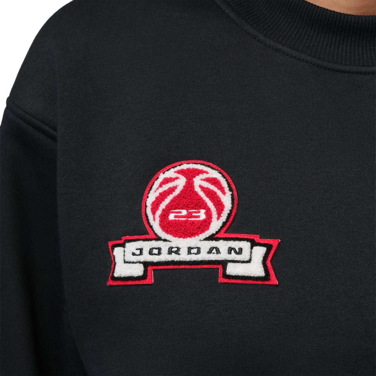 Jordan Brooklyn Fleece FT Crop Crew GFX