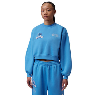 Jordan Brooklyn Fleece FT Crop Crew GFX
