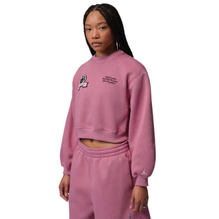 Jordan Brooklyn Fleece FT Crop Crew GFX