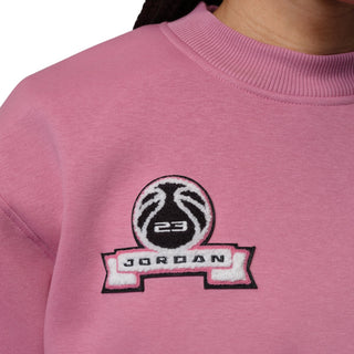 Jordan Brooklyn Fleece FT Crop Crew GFX