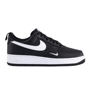 Nike Air Force 1 '07 Lv8 'Carbon Fiber Swoosh Black White'