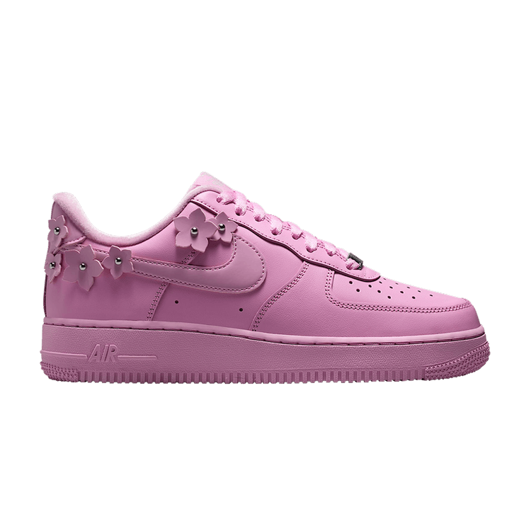 Nike Air Force 1 '07 'Pink Foam Metallic Silver'