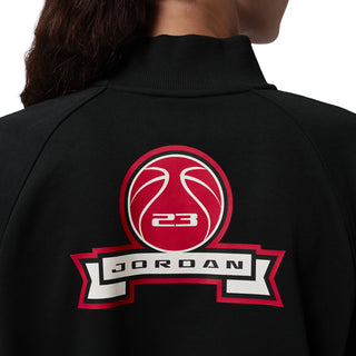 Jordan Brooklyn Fleece FT Qz GFX Crop