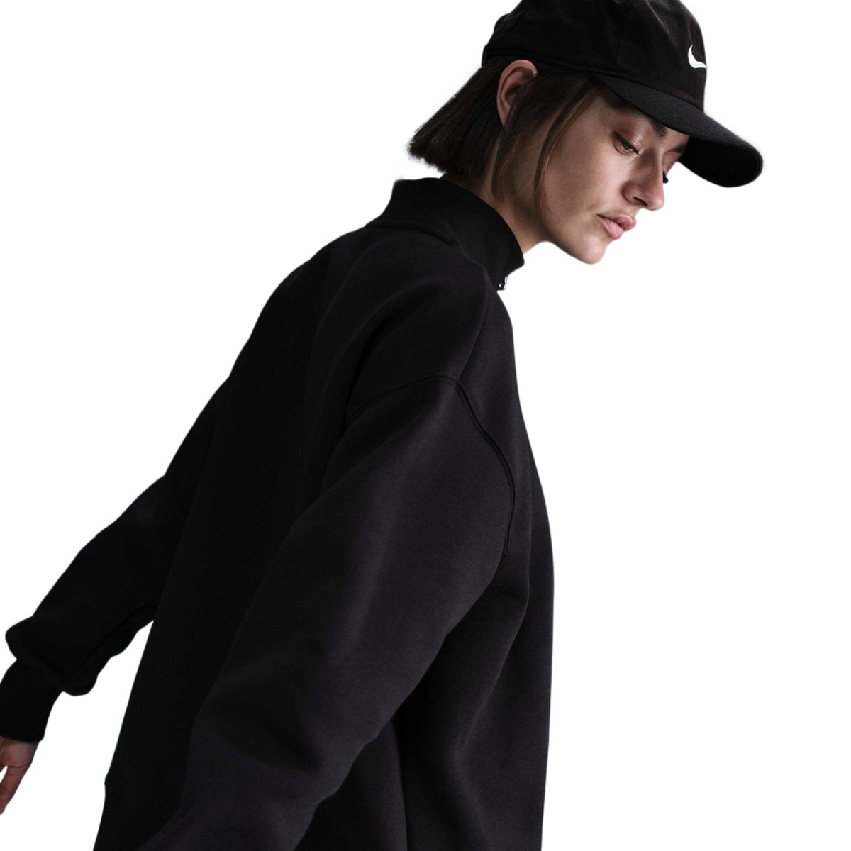 Nike NSW Phoenix Fleece Oversized Long Quarter-Zip