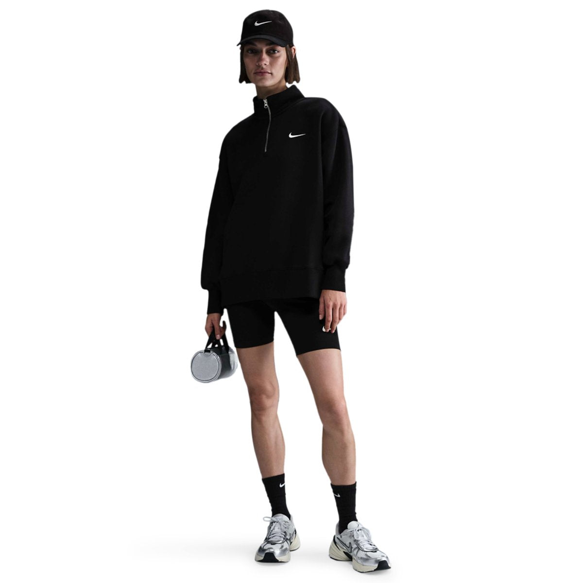 Nike NSW Phoenix Fleece Oversized Long Quarter-Zip