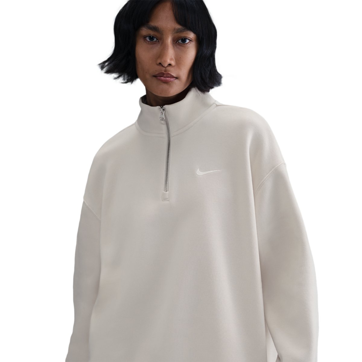 Nike NSW Phoenix Fleece Oversized Long Quarter-Zip