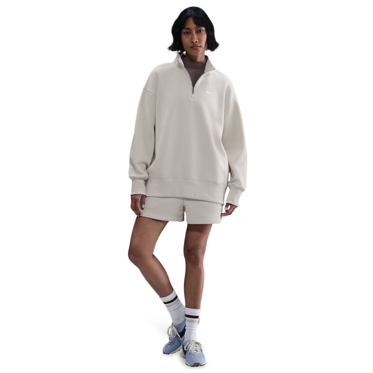 Nike NSW Phoenix Fleece Oversized Long Quarter-Zip
