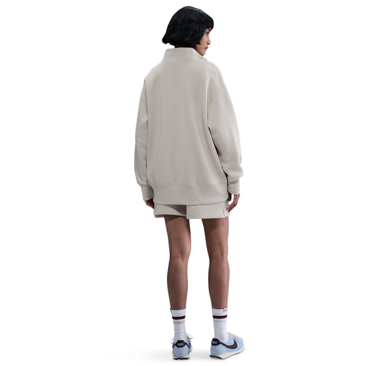 Nike NSW Phoenix Fleece Oversized Long Quarter-Zip
