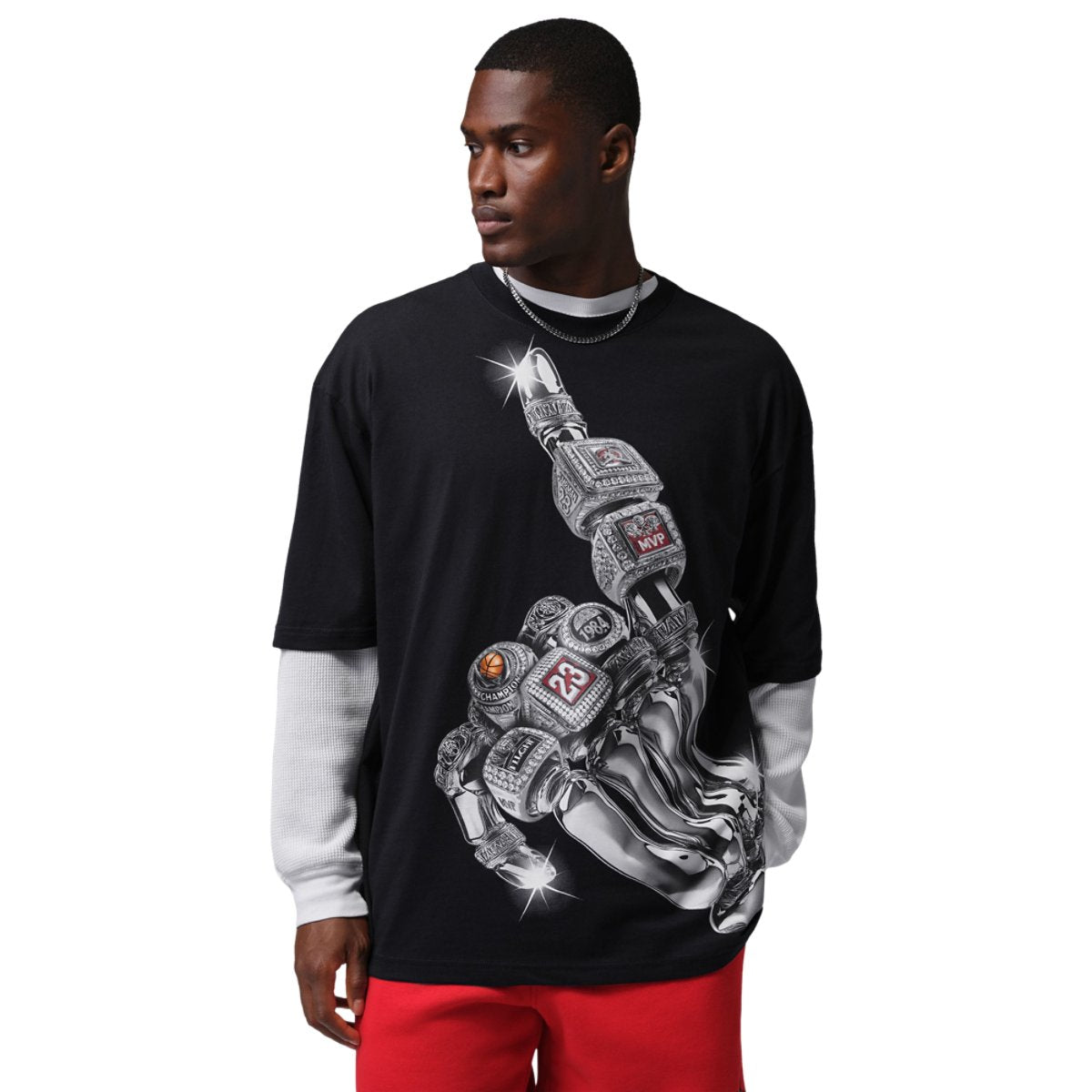 Jordan AJ8 1996 Oversized Short Sleeve T-Shirt