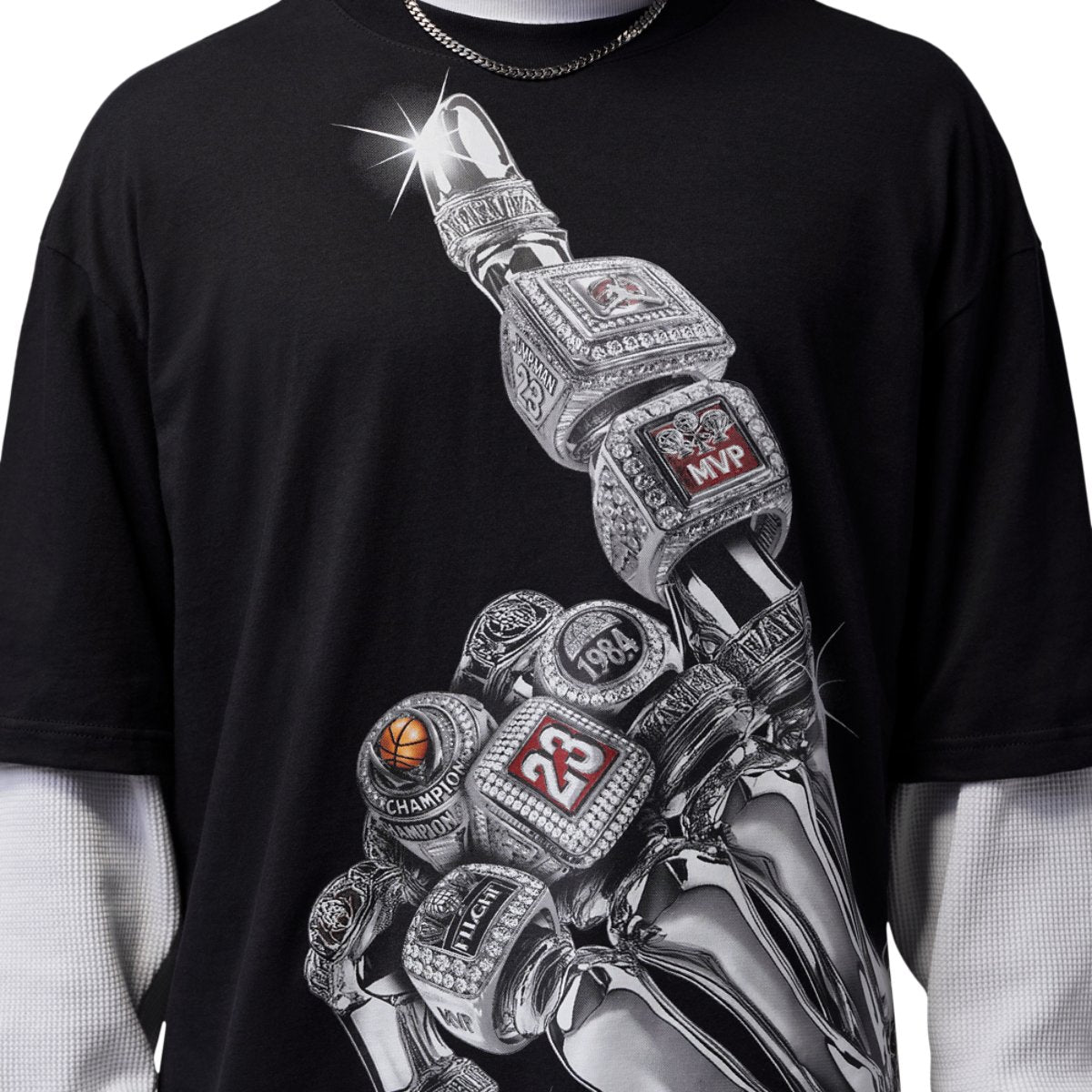 Jordan AJ8 1996 Oversized Short Sleeve T-Shirt