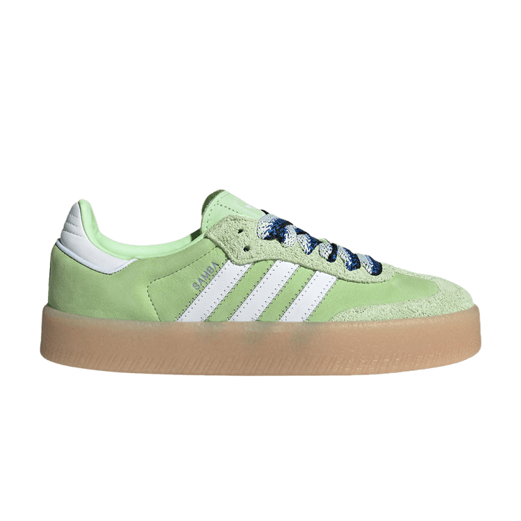 adidas Sambae 'Semi Green Spark White Wonder Blue'