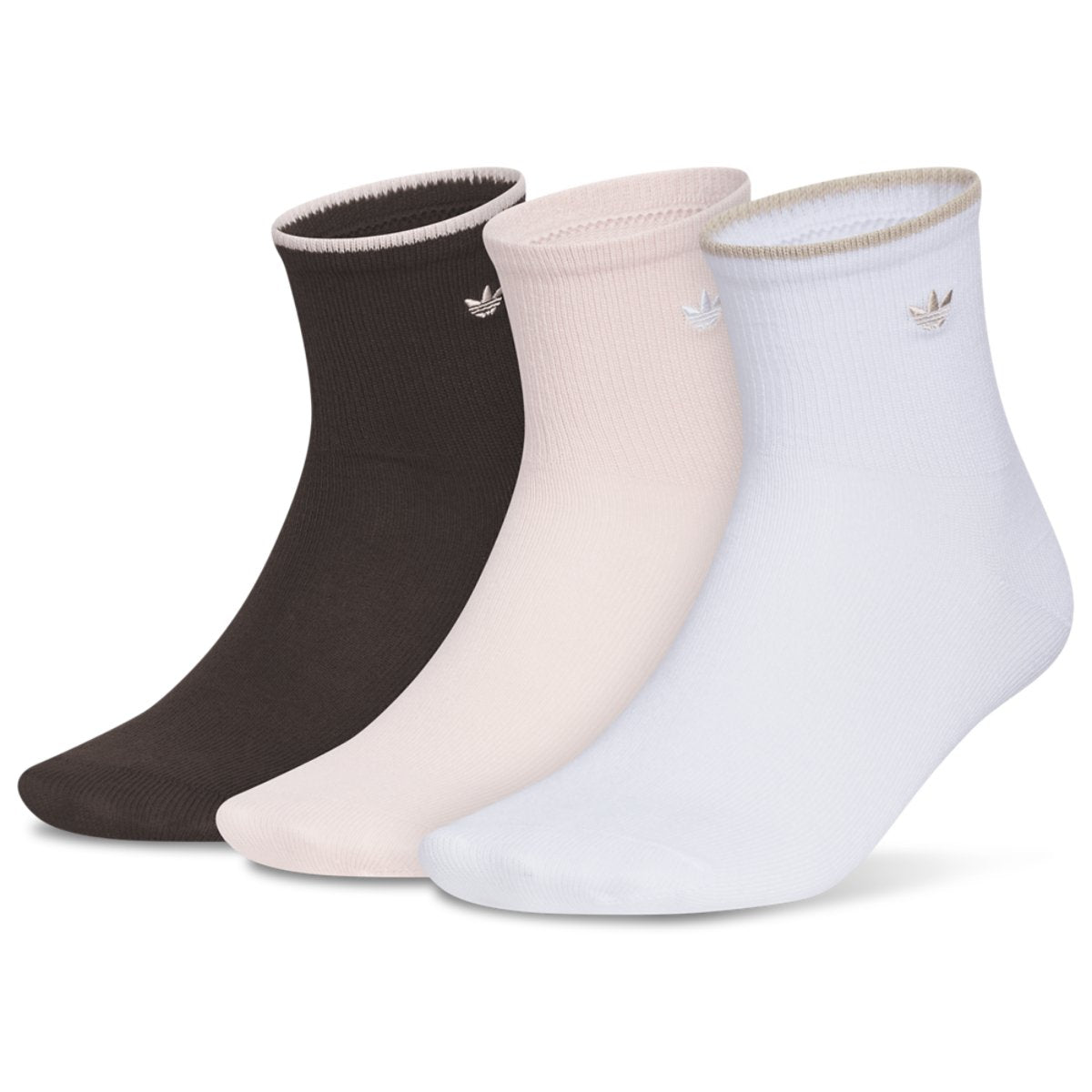 adidas Originals Luna High Quarter Socks 3-Pack