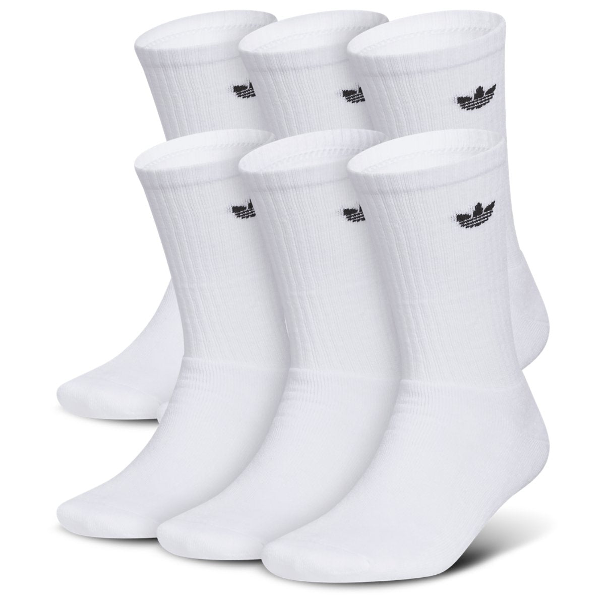 adidas Originals Trefoil 6 Pack Crew Socks