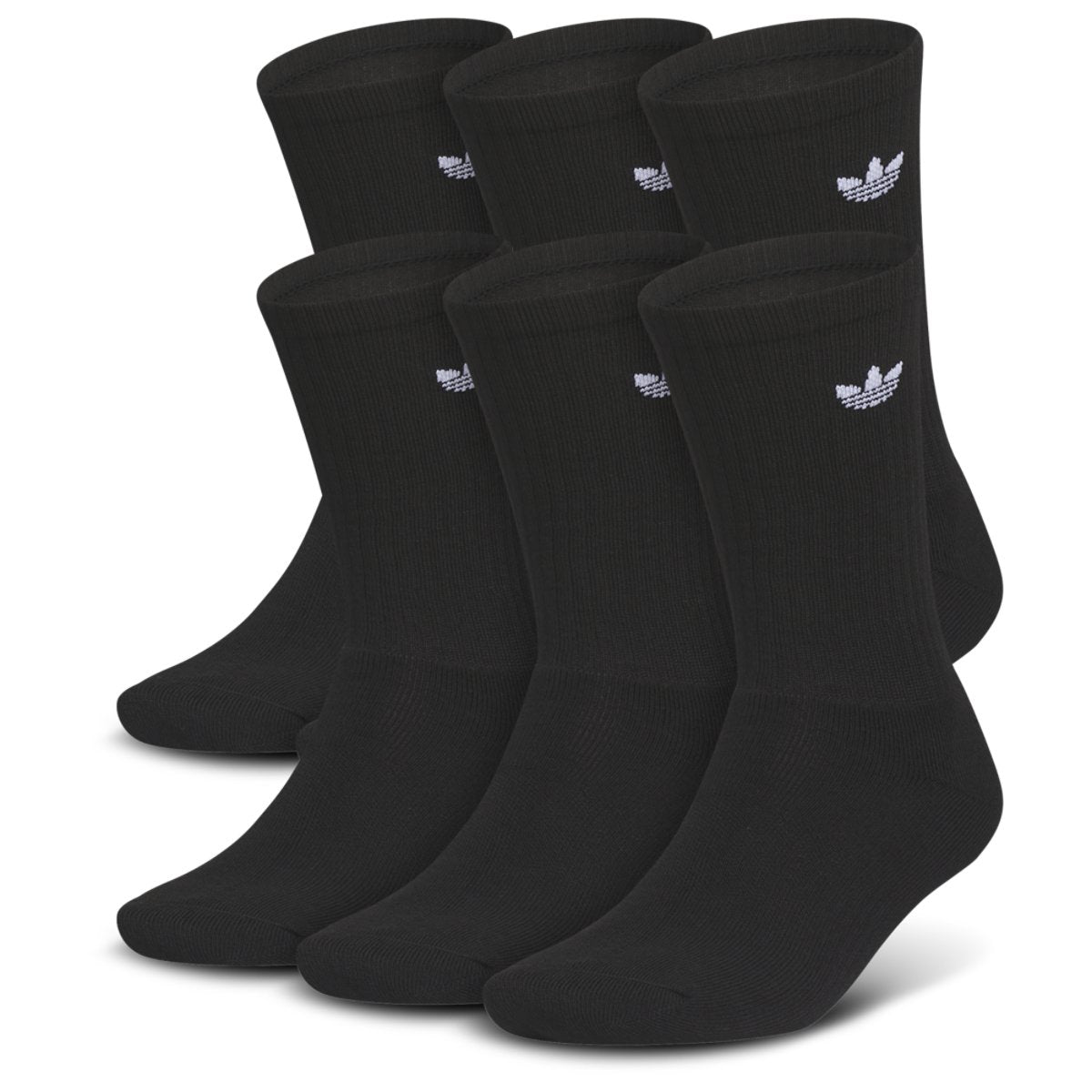 adidas Originals Trefoil 6 Pack Crew Socks